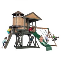 Complex de Joaca Cuibul Vulturilor din lemn de cedru - Centru din lemn cu tobogan si 3 nivele Eagle Nest Elite Backyard Discovery Complex de Joaca Cuibul Vulturilor din lemn de cedru - Centru din lemn cu tobogan si 3 nivele Eagle Nest Elite Backyard Discovery